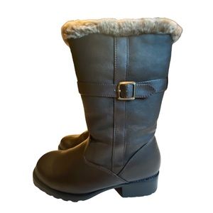 Trotters Women’s Brown Boots (7.5N) NWOT side Zipper